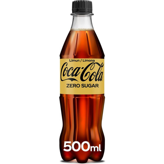 Coca-Cola Zero Sugar Lemon 0,5l DPG foodpipe [Lebensmittel-Lieferservice Rostock]