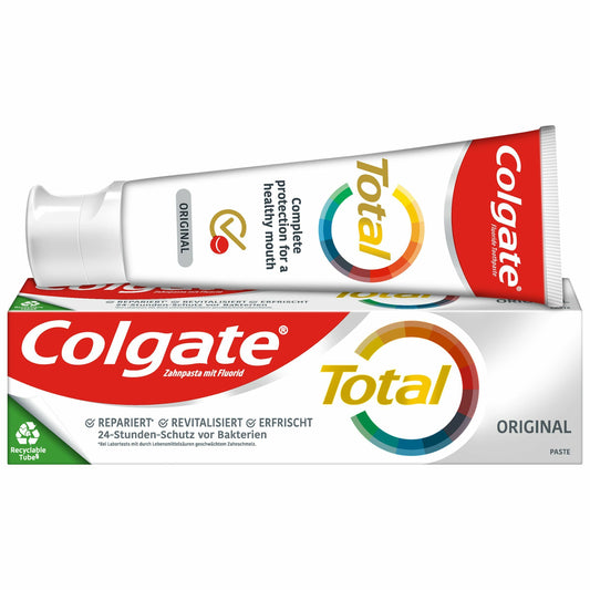 Colgate Total Original Zahncreme 75ml foodpipe [Lebensmittel-Lieferservice Rostock]