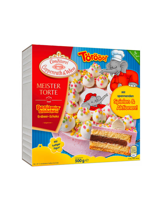 Coppenrath&Wiese Benjamin Blümchen Torte 500g foodpipe [Lebensmittel-Lieferservice Rostock]