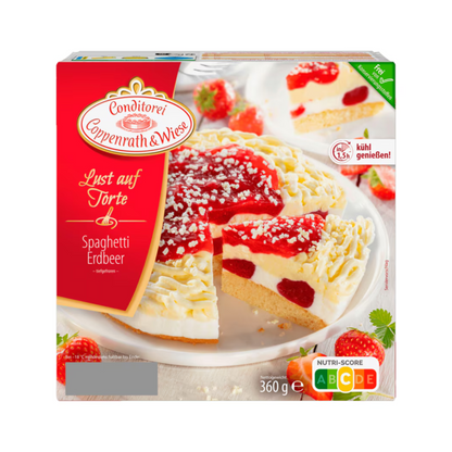 Coppenrath&Wiese Spaghetti-Erdbeer-Torte 360g foodpipe Rostock [Lebensmittel-Lieferservice Rostock]