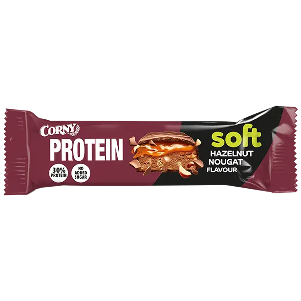 Corny Protein Soft Haselnuss Nougat 45g foodpipe Rostock [Lebensmittel-Lieferservice Rostock]