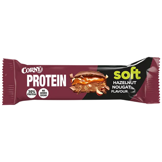 Corny Protein Soft Haselnuss Nougat 45g foodpipe Rostock [Lebensmittel-Lieferservice Rostock]