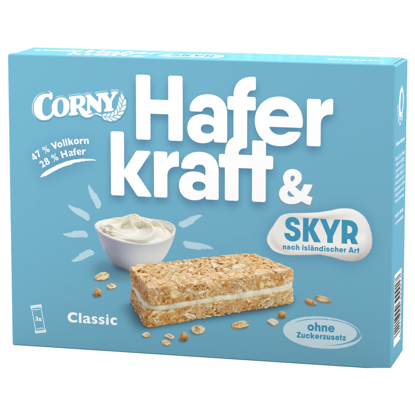 Corny Skyr Classic 3x40g foodpipe [Lebensmittel-Lieferservice Rostock]