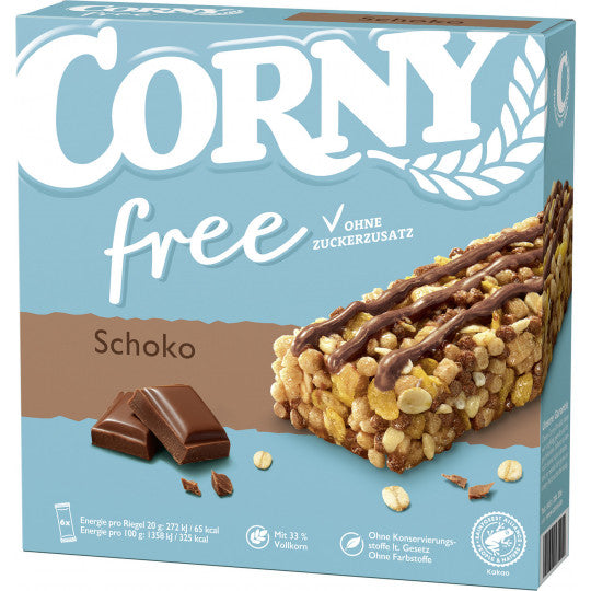 Corny free Schoko 6ST 120g foodpipe [Lebensmittel-Lieferservice Rostock]