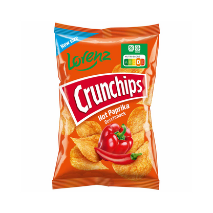 Crunchips Hot Paprika 150g foodpipe [Lebensmittel-Lieferservice Rostock]