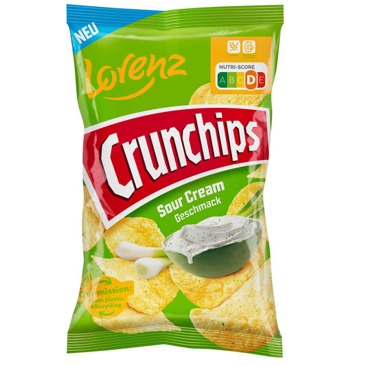 Crunchips Sour Cream 150g foodpipe [Lebensmittel-Lieferservice Rostock]