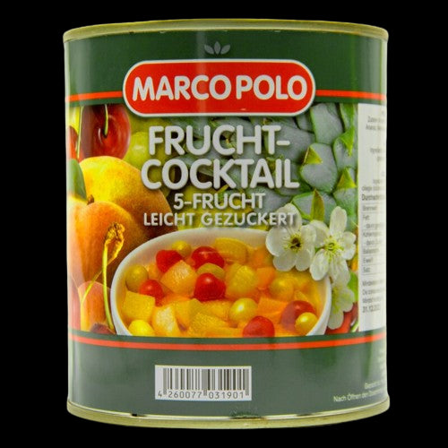 DELTA 5-Fruchtcocktail leicht gezuckert 820g foodpipe [Lebensmittel-Lieferservice Rostock]