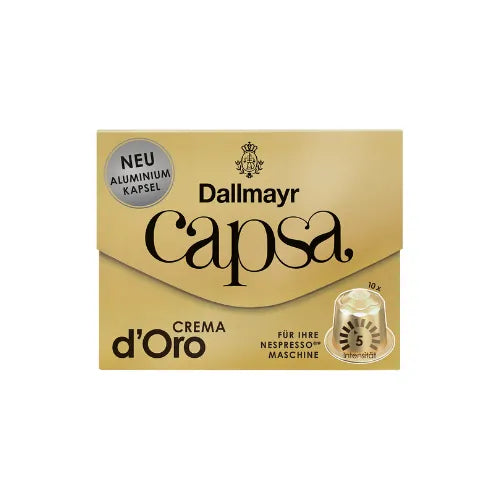 Dallmayr Capsa Crema D'Oro 10ST 56g foodpipe [Lebensmittel-Lieferservice Rostock]