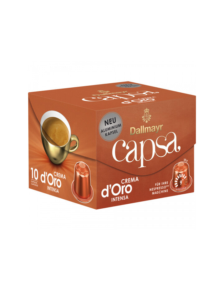 Dallmayr Capsa D'oro Intensa 10ST 56g foodpipe [Lebensmittel-Lieferservice Rostock]