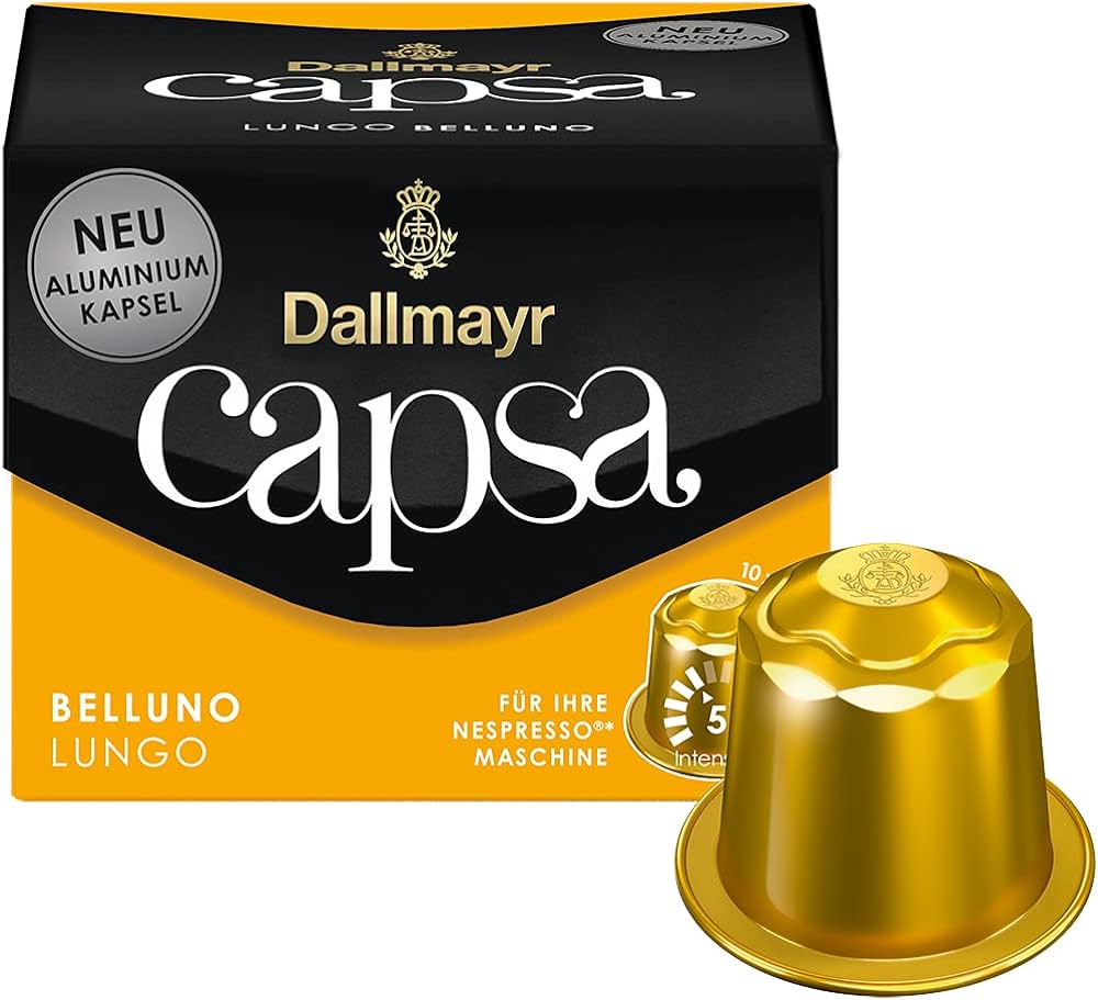 Dallmayr Capsa Lungo Belluno 10ST 56g foodpipe [Lebensmittel-Lieferservice Rostock]