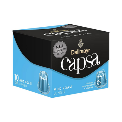 Dallmayr Capsa Lungo Mild Roast 10ST 56g foodpipe [Lebensmittel-Lieferservice Rostock]