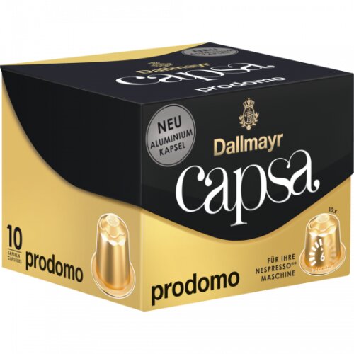 Dallmayr Capsa Prodomo 10ST 56g foodpipe [Lebensmittel-Lieferservice Rostock]