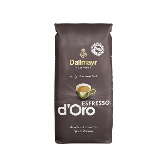 Dallmayr Espresso D'oro ganze Bohnen 1kg foodpipe [Lebensmittel-Lieferservice Rostock]