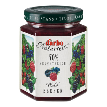 Darbo Naturrein Fruchtreich Waldbeeren 200g foodpipe [Lebensmittel-Lieferservice Rostock]