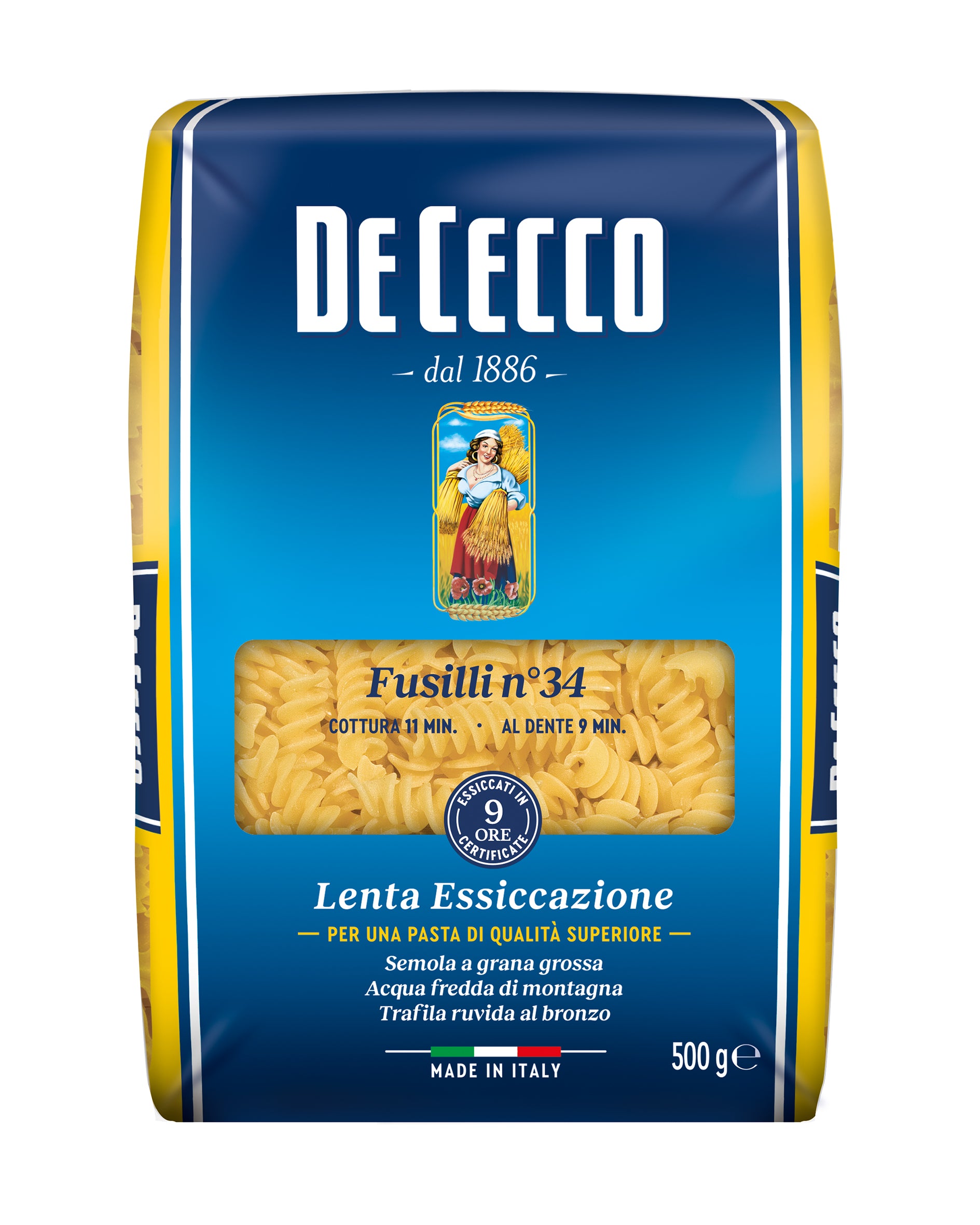 De Cecco Fusilli 500g foodpipe [Lebensmittel-Lieferservice Rostock]