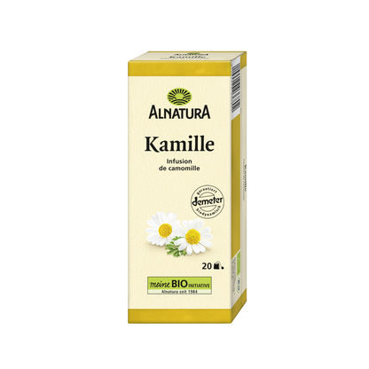 Demeter Alnatura Kamillen Tee 20ST 30g foodpipe [Lebensmittel-Lieferservice Rostock]