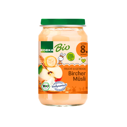 Demeter EDEKA Bircher Müsli ab dem 8.Monat 190g foodpipe [Lebensmittel-Lieferservice Rostock]