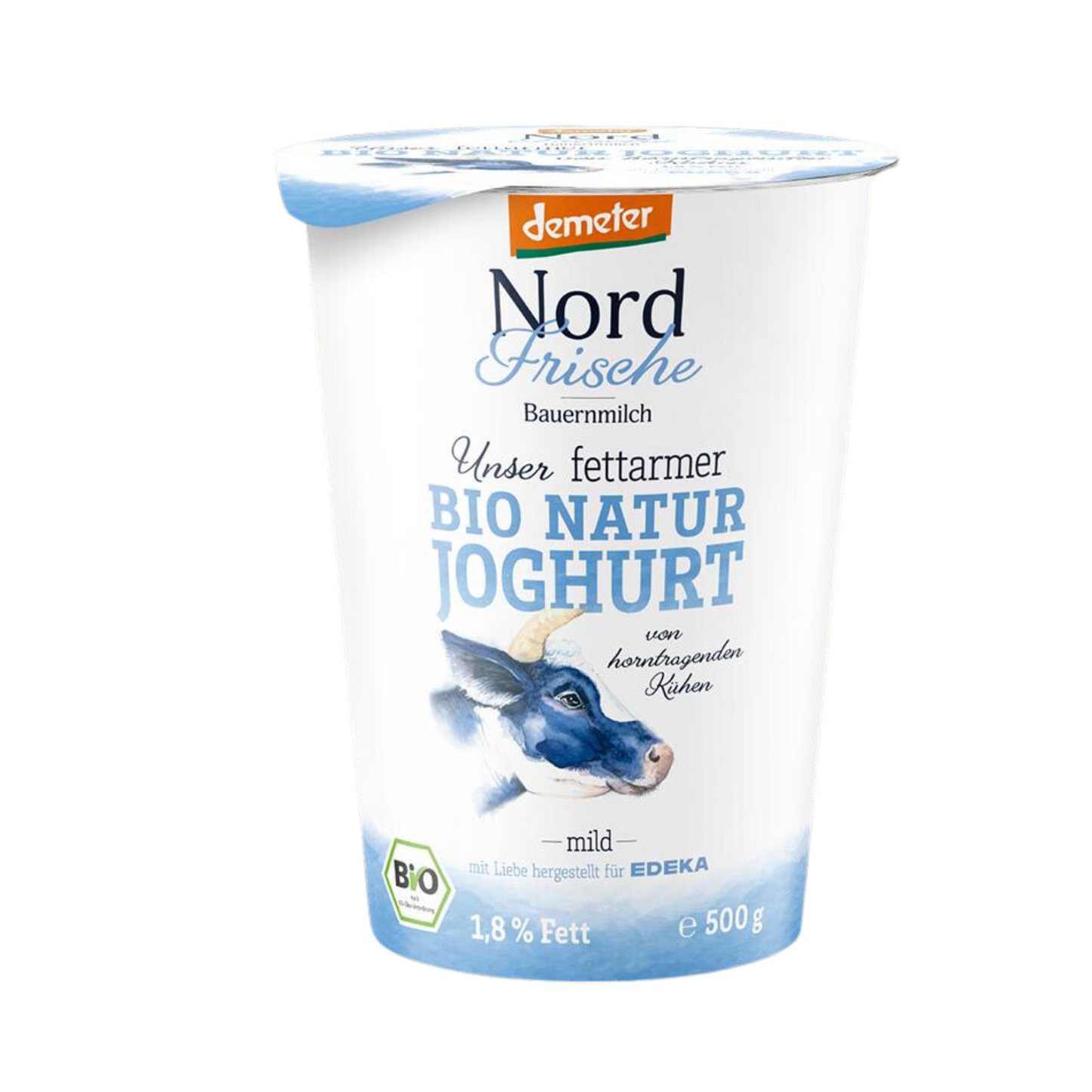 Demeter NordFrische Joghurt 1,8% 500g foodpipe [Lebensmittel-Lieferservice Rostock]