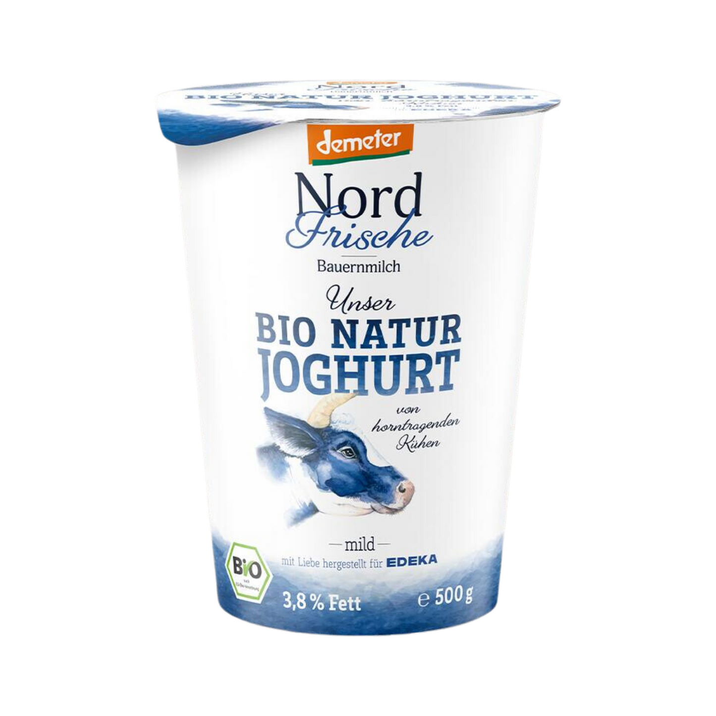 Demeter NordFrische Joghurt 3,8% 500g foodpipe [Lebensmittel-Lieferservice Rostock]