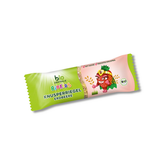 Bio Zentrale Kids Knusperriegel Erdbeere 20g