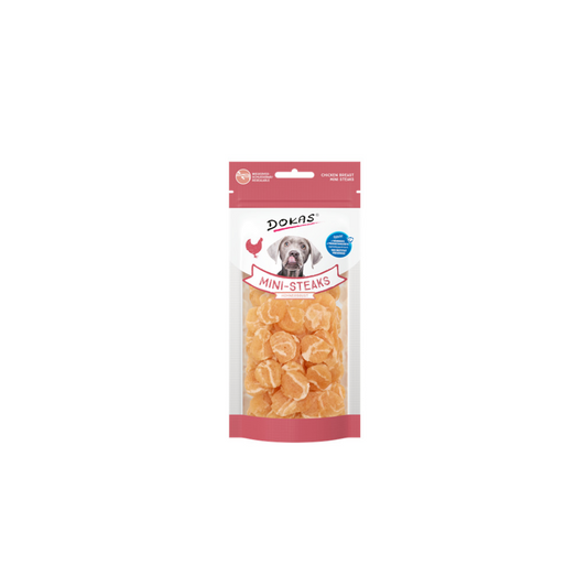Dokas Mini Steaks Hühnerbrust 50g