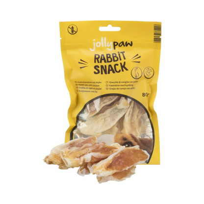 Jollypaw Rabbit Snack mit Huhn 80g