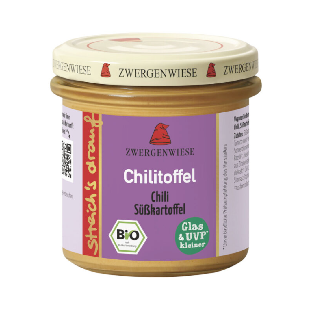 Bio Zwergenwiese Streichs Drauf Chilitoffel 135g