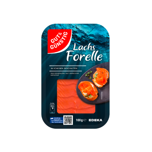 GUT&GÜNSTIG Lachsforelle 100g