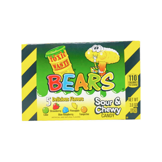 Toxic Waste Theatre Box Sour Bears 85g