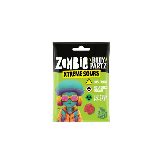 Candy Zombie Xtreme Sours Body Partz 35g