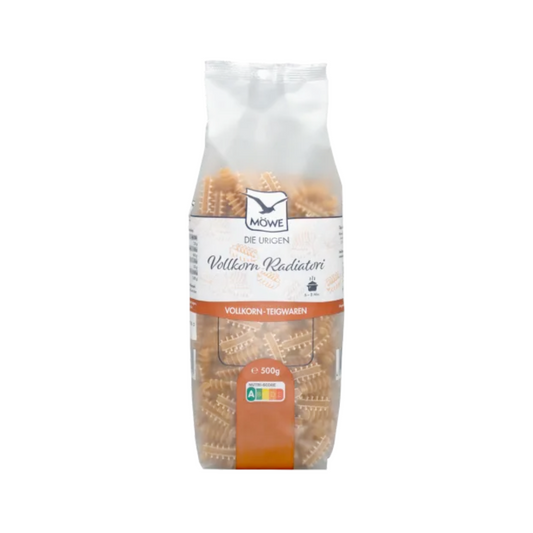 Möwe Die Urigen Vollkorn Radiatori 500g