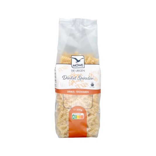 Möwe Die Urigen Dinkel Spiralen 500g