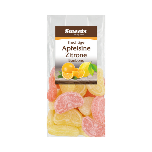 Odenwälder Marzipan Apfelsinen Zitronen Bonbons 125g