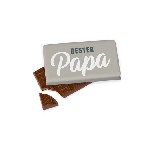 Geschenk für Dich Schokolade Bester Papa 40g