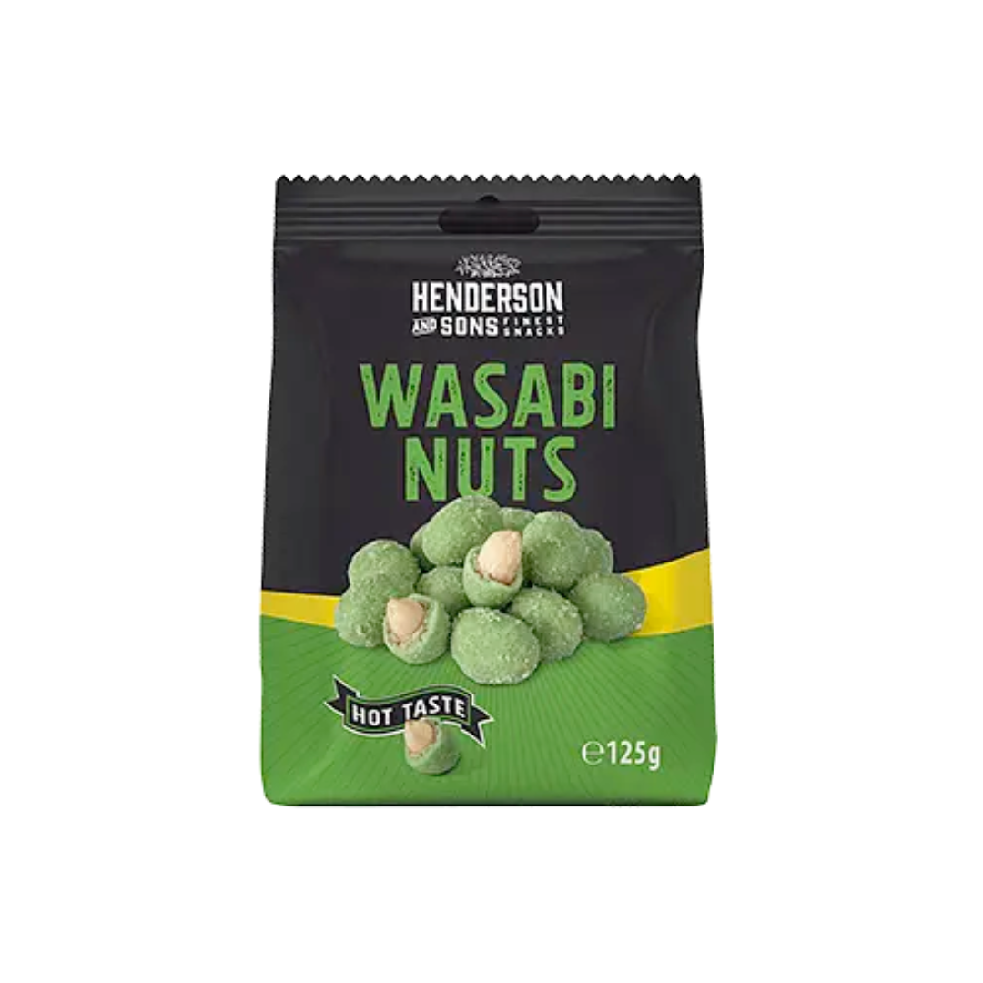 Henderson&Sons Crackz Crunchy Nuts Wasabi 110g