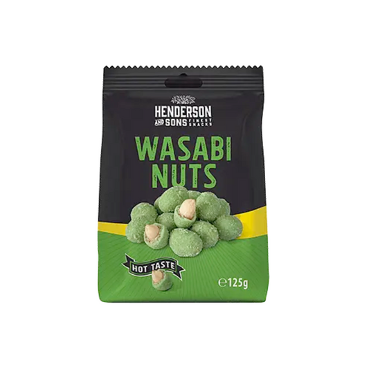 Henderson&Sons Crackz Crunchy Nuts Wasabi 110g