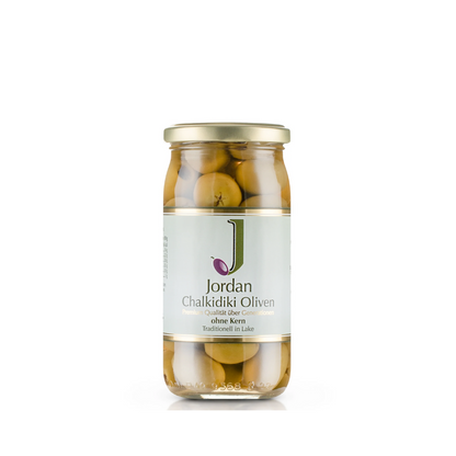 Jordan Chalkidiki Oliven ohne Kern 370g