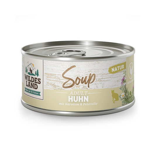 Wildes Land Soup Huhn mit Karotten&Petersilie 80g