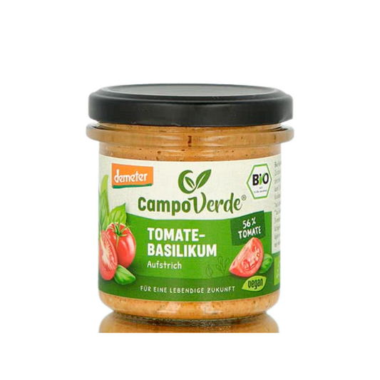 Demeter Campo Verde Aufstrich Tomate-Basilikum 135g