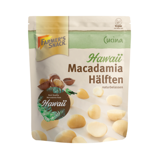 Farmers Snack Cucina Hawaii Macadamia Hälften 100g