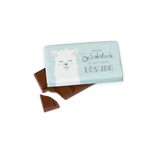 Geschenk für Dich Schokolade Keine Lösung 40g