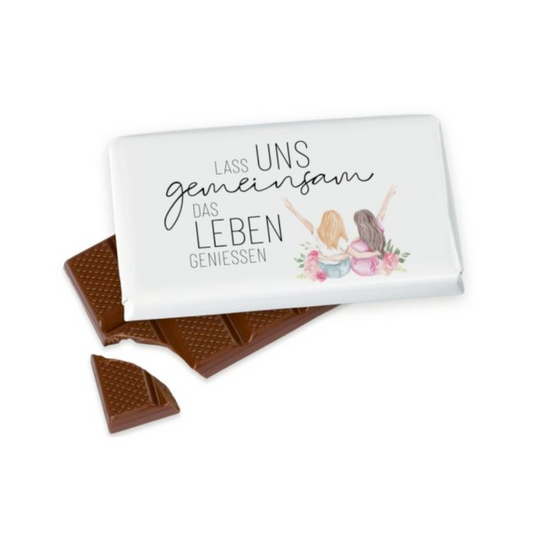 Geschenk für Dich Schokolade Leben 40g