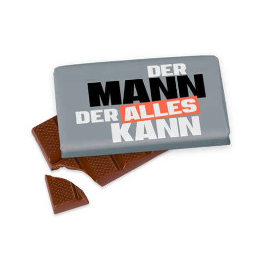 Geschenk für Dich Schokolade Mann 40g