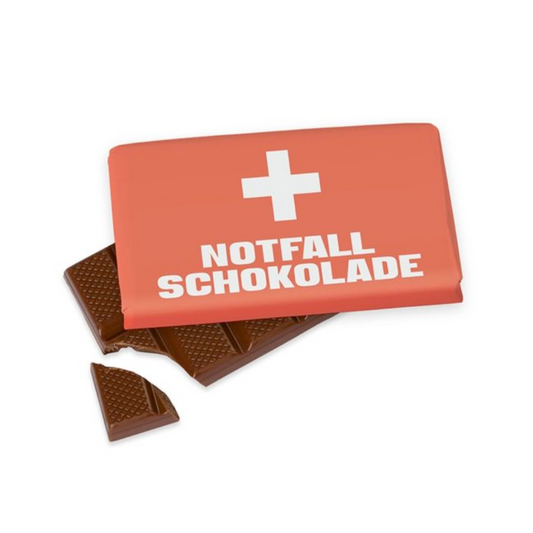 Geschenk für Dich Schokolade Notfall 40g