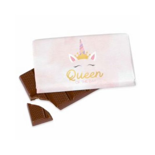 Geschenk für Dich Schokolade Queen Einhorn 40g