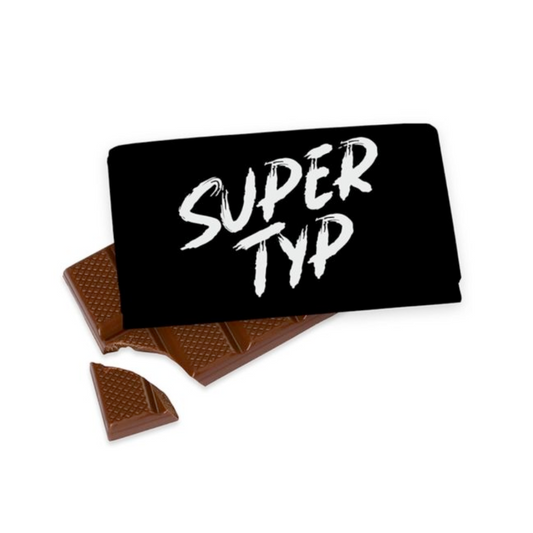 Geschenk für Dich Schokolade Supertyp 40g