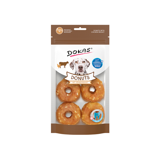 Dokas Donuts mit Hühnerbrust 160g
