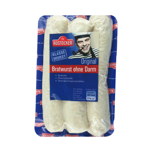 Die Rostocker Bratwurst 300g foodpipe [Lebensmittel-Lieferservice Rostock]