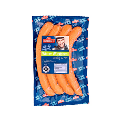 Die Rostocker Wiener 4x50g foodpipe [Lebensmittel-Lieferservice Rostock]