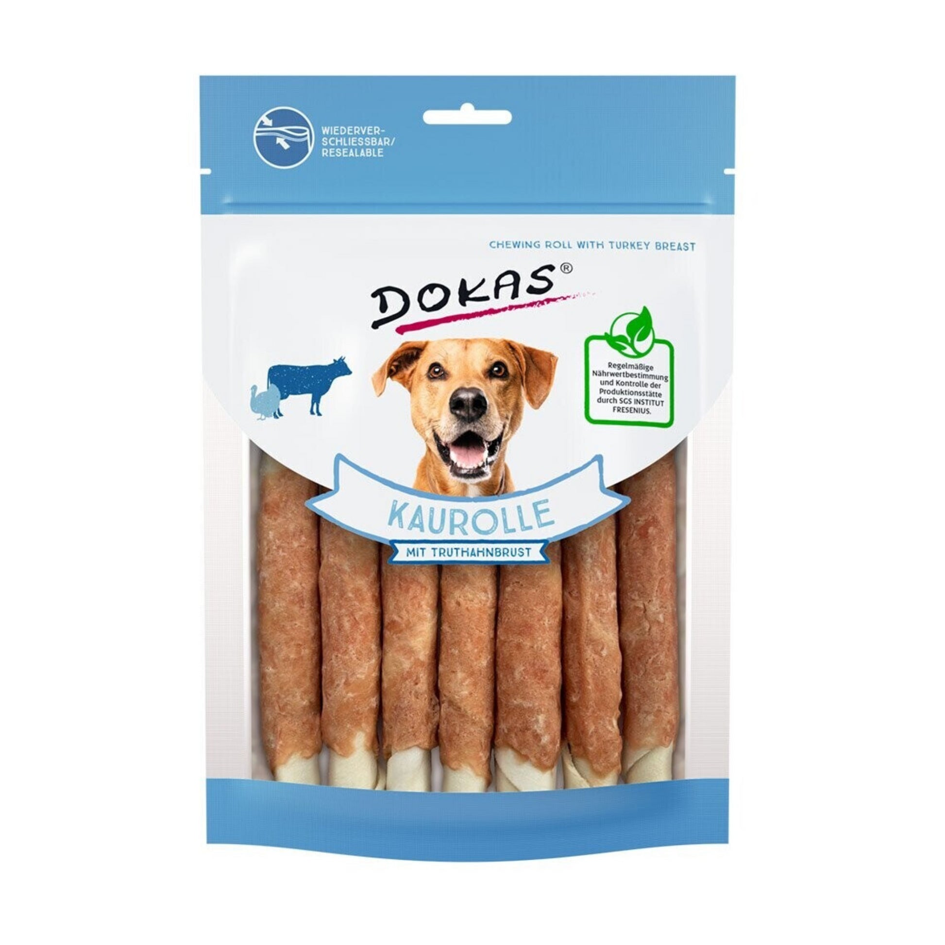 Dokas Kaurolle mit Truthahnbrust 190g foodpipe [Lebensmittel-Lieferservice Rostock]